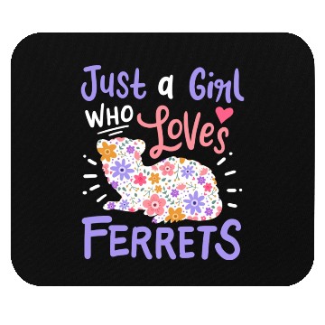 Discover Ferrets Ferret Lover Mouse Pads