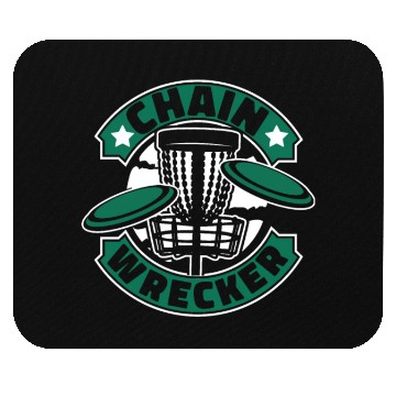 Discover Chain Wrecker Buddy Player Pro Frisbee Disc Golf Mouse Pads