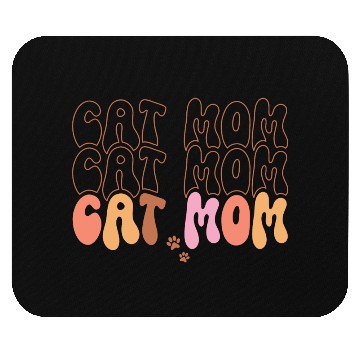 Discover Cat Mom Quotes Mouse Pads
