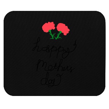 Discover Happy mother's day handwritten lettering Mouse Pads