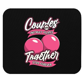 Discover Pilates Instructor Teacher Couple Mouse Pads