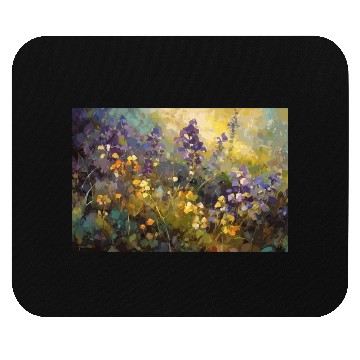 Discover Flower Painting Mouse Pads
