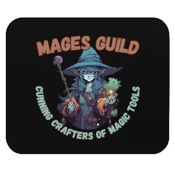 Discover Mages Guild, Magic Tools Mouse Pads