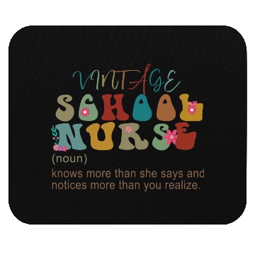 Discover VINTAGE SCHOOL NURSE Mouse Pads