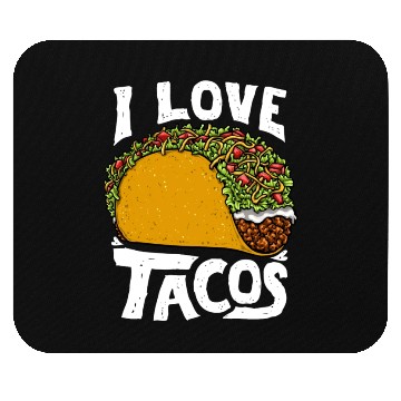 Discover Tacos Taco Lover Mexican Mouse Pads