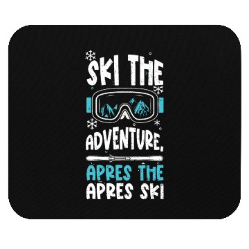 Discover Ski the adventure, apres the apr... Mouse Pads