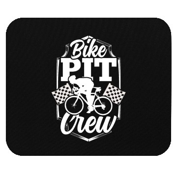 Discover Bike Pit Crew Bicycle Bike Race Cycling Racing Mouse Pads
