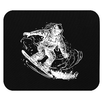 Discover Off Road Snowboarding Jump Style Cool Move Mouse Pads