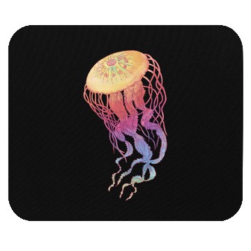 Discover Colorful Jellyfish Mouse Pads