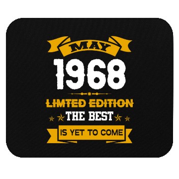 Discover May 1968 Birthday Surprise Mouse Pads