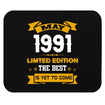 Discover May 1991 Birthday Surprise Mouse Pads