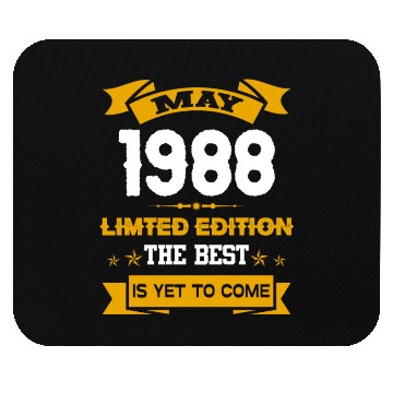 Discover May 1988 Birthday Surprise Mouse Pads