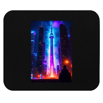 Discover The Moving Tower Mouse Pads