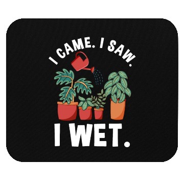 Discover Funny Garden Plant Wet Plants Mouse Pads