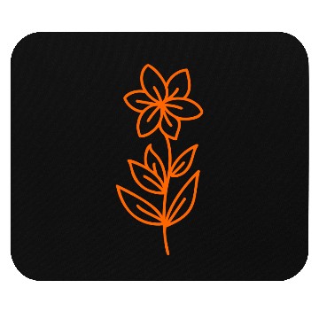 Discover flower design Vector Mouse Pads