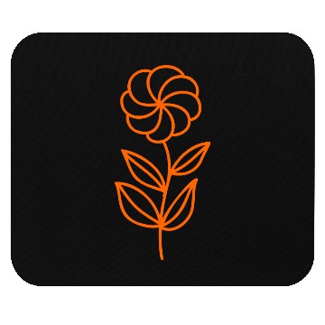 Discover flower design Vector Mouse Pads