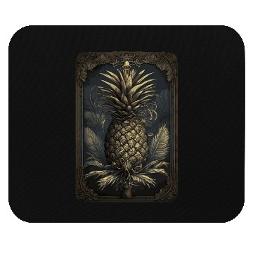 Discover pineapple fruit tarot Mouse Pads