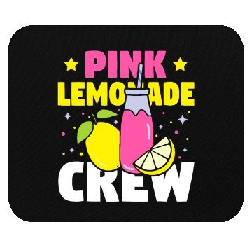 Discover Funny Pink Lemonade Crew Lemon Juice Bossfruit lov Mouse Pads