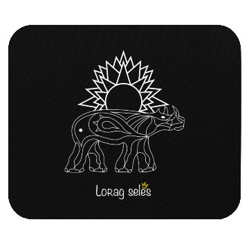 Discover Interstellar rhinoceros Mouse Pads