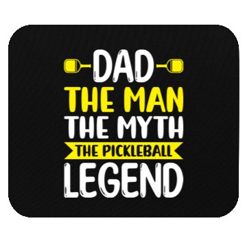 Discover Pickleball Dad Funny Mouse Pads