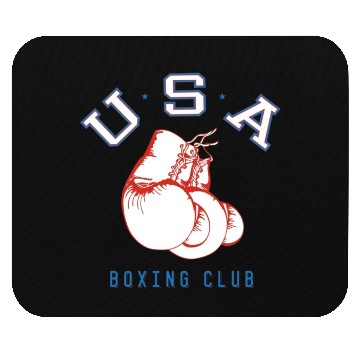 Discover USA Boxing Club Mouse Pads
