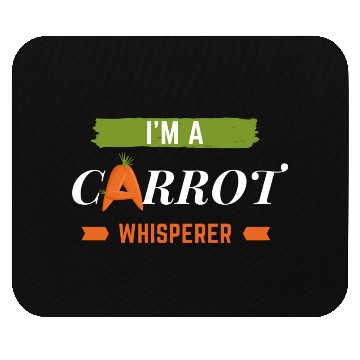 Discover Im a carrot whisperer Mouse Pads