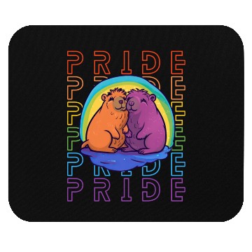Discover Pride Capybara Mouse Pads