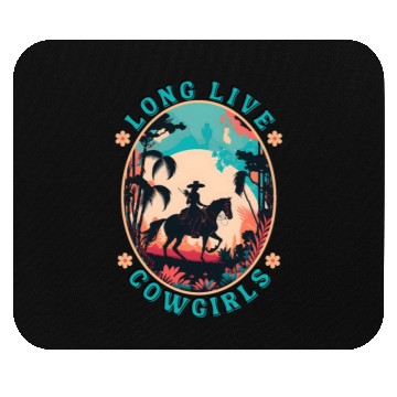 Discover Long Live Cowgirls Mouse Pads