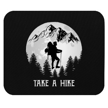 Discover Take a Hike Wanderlust Hiking Mouse Pads