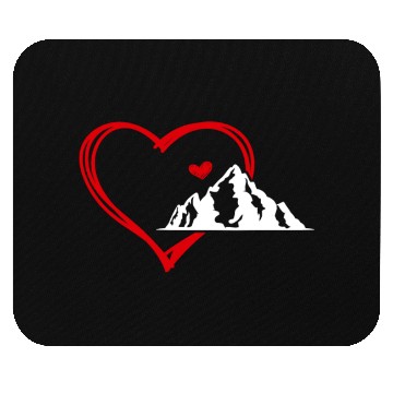 Discover Mountain love Wanderlust Mountains Hiker Summit Mouse Pads