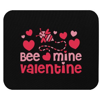 Discover Bee Mine Valentine Mouse Pads