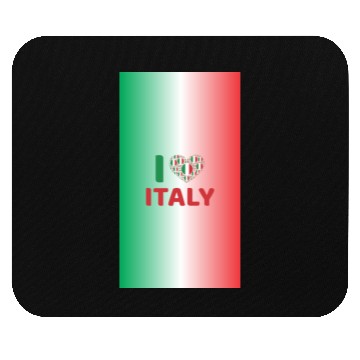 Discover I Love Italy Mouse Pads