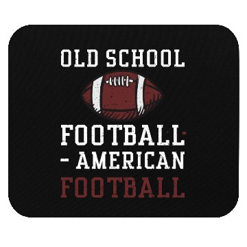 Discover Old School Football - American F... Mouse Pads