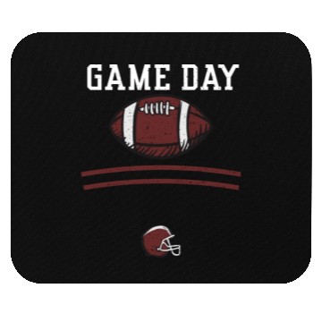 Discover Game Day - Football Mouse Pads