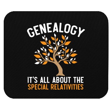 Discover Genealogy It's All About The Special Relativities Mouse Pads