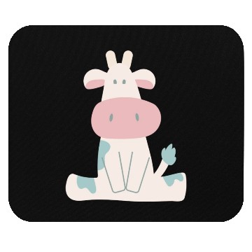 Discover Cute cow design Mouse Pads