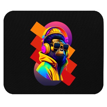 Discover Step into the Future with Ape-Inspired Cool Outfit Mouse Pads