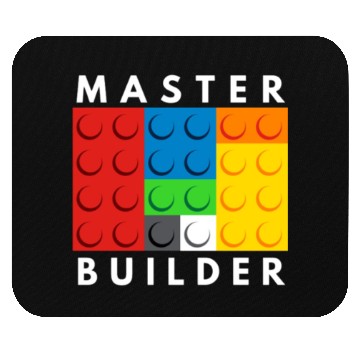 Discover Master Builder Building Block Fun Gifts For Anyone Mouse Pads