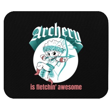 Discover Bow Hunting Arrow and Archery Quote Design Archery Mouse Pads