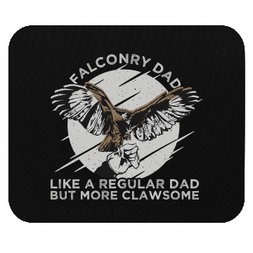 Discover Falconry Dad Eagle Flying Mouse Pads