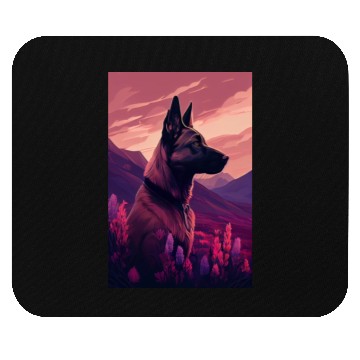 Discover Belgian Malinois Nature Mouse Pads