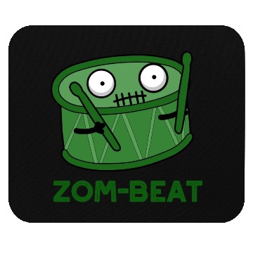 Discover Zom Beat Cute Halloween Zombie Drum Mouse Pads