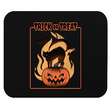 Discover Trick Or Treat Halloween Mouse Pads