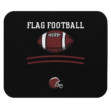Discover Flag Football - Football Mouse Pads