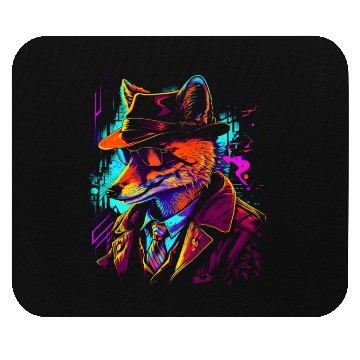 Discover Mafia Fox Mouse Pads