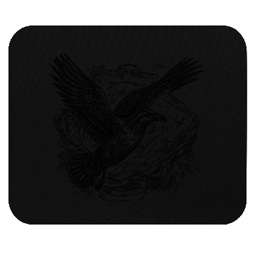 Discover Flying Seagull Over The Sea Mouse Pads
