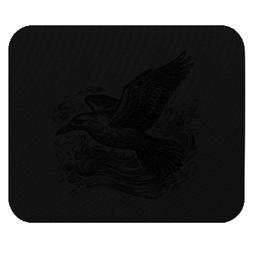 Discover Elegant Flying Seagull Over The Water Mouse Pads