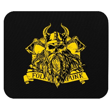 Discover Viking Folk Punk Mouse Pads