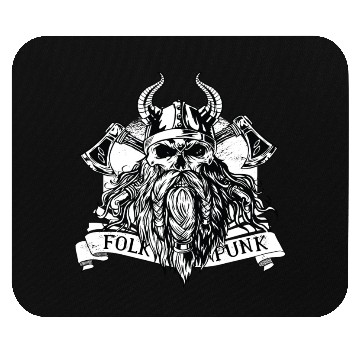 Discover Viking Folk Punk Mouse Pads