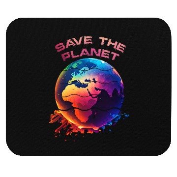 Discover Save the Planet Nature Environment Earth Mouse Pads